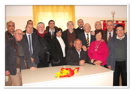 Il Vescovo di Caltagirone S.E. mons. Calogero Peri, in visita alla nostra sede